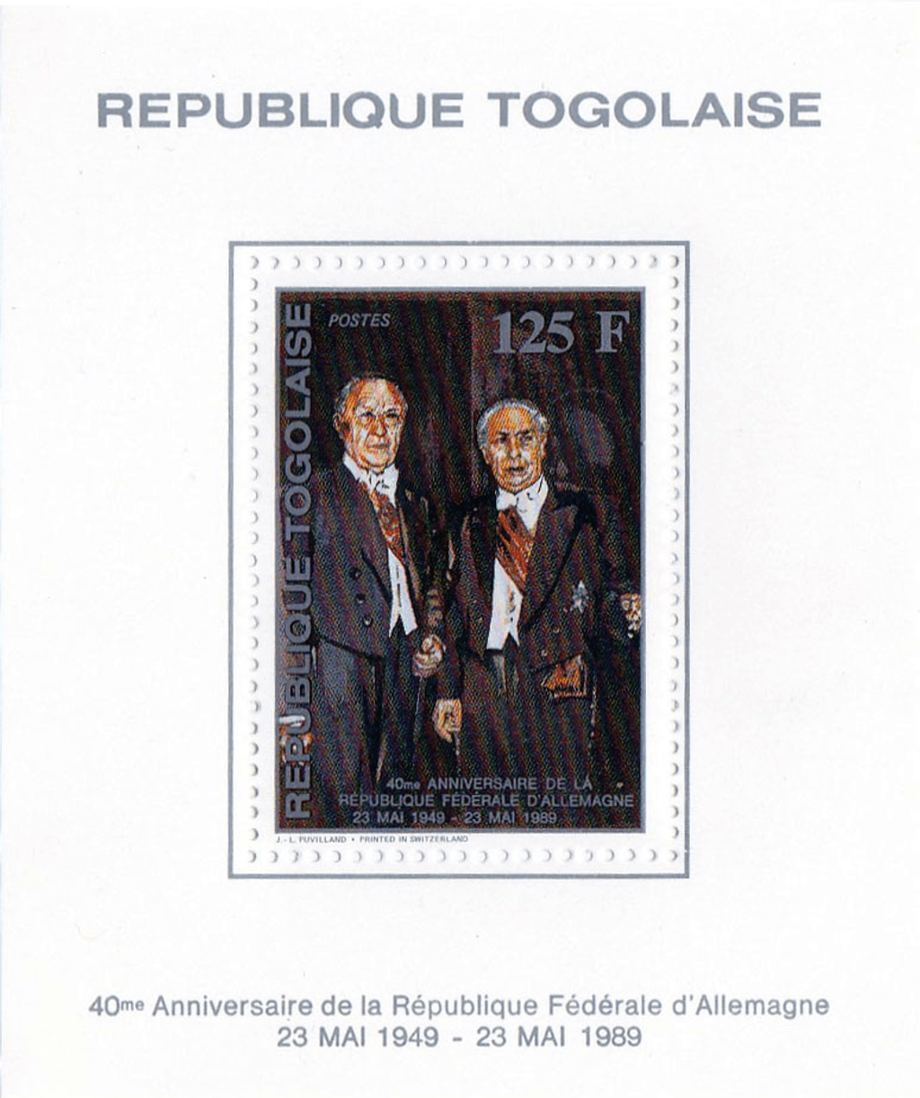 Birthday of Federal Republic of Germany 1989