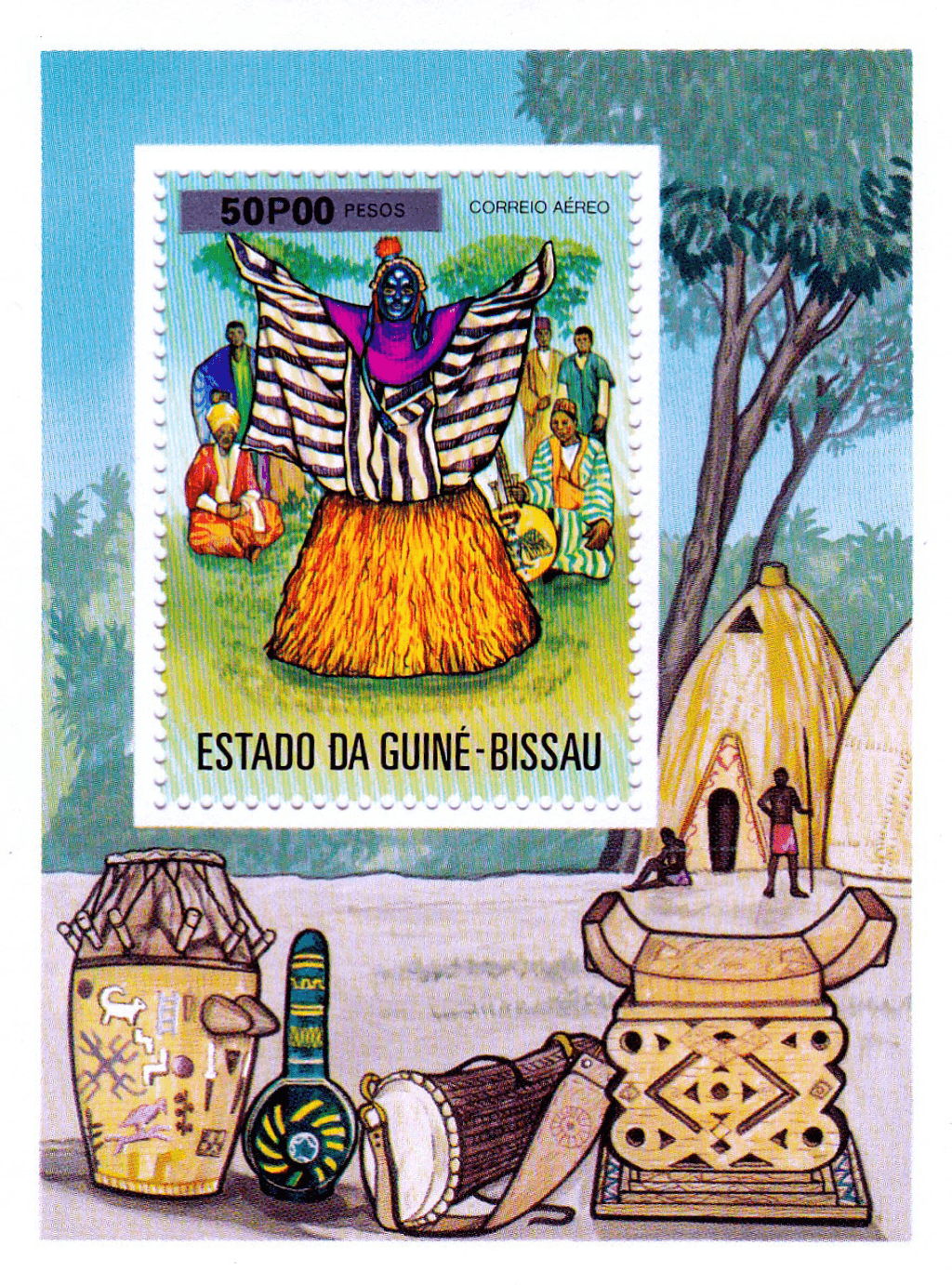 Indigenous dance masks 1976