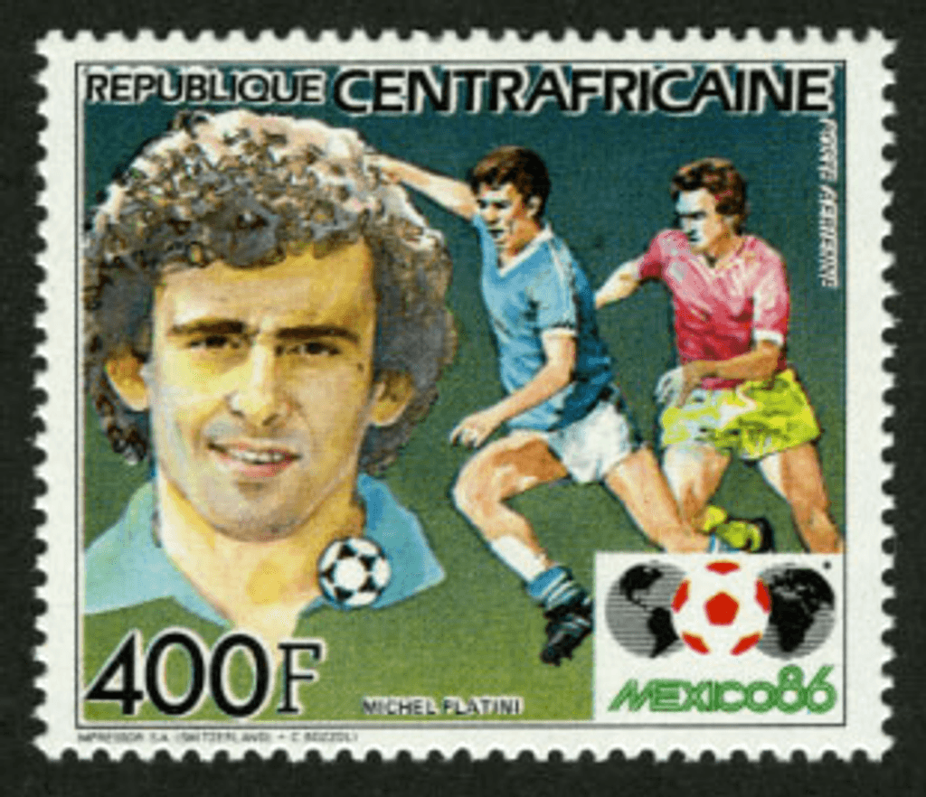 football World Cup Mexico 1986 (Pelé-Schumacher-Rossi-Keegan-Platini-Rummenigge-Maradona)  1985