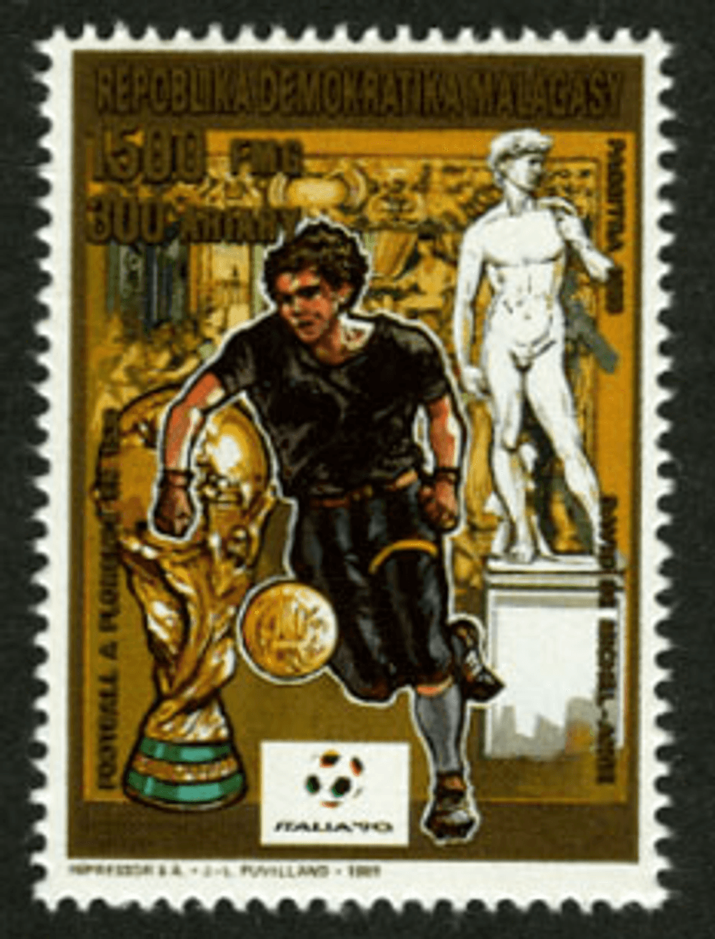 Football world cup Italy 90