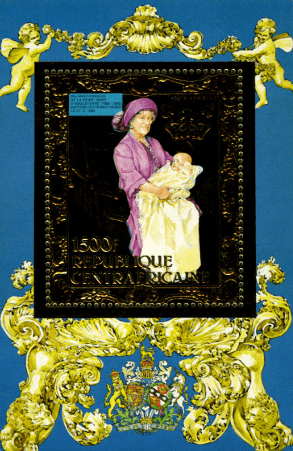 Birthday of Queen Mother 1985 GOLD