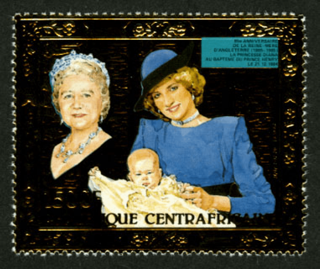 Birthday of Queen Mother 1985 GOLD