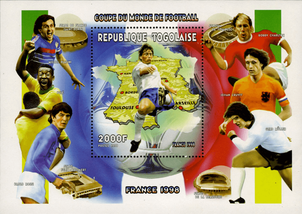 Soccer worldcup France 98