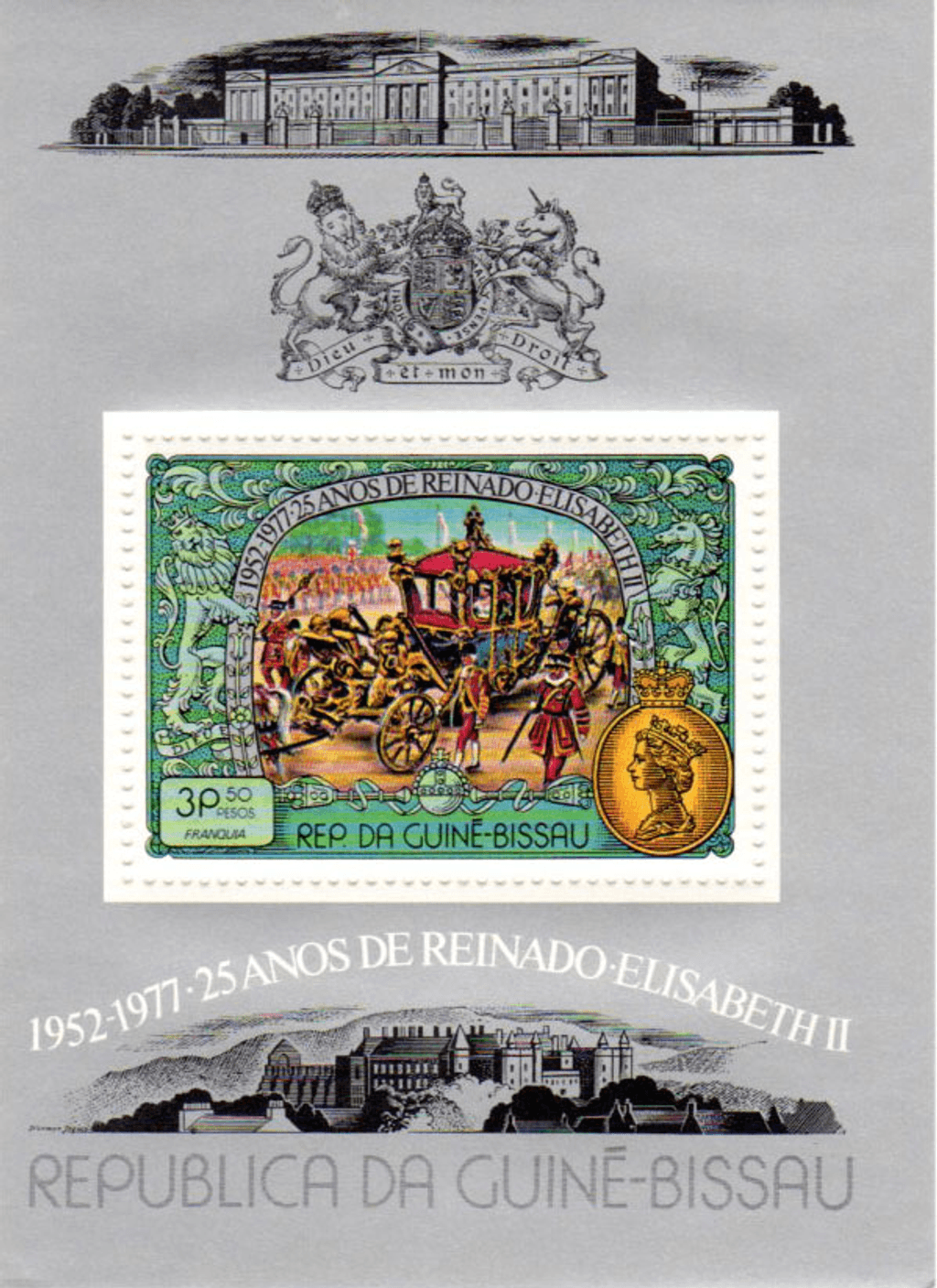 25th Anniversary of the Coronation of Queen Elizabeth II  1977