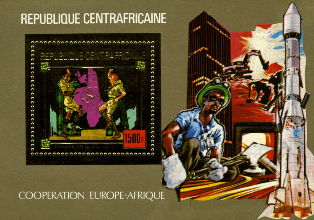 Cooperation Europe-Africa 1980 GOLD