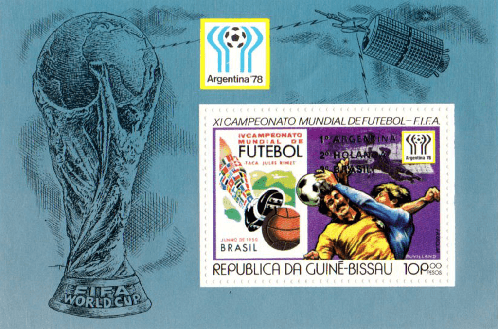 Football world championship, Argentina : Placement of final participants – SILVER 1978