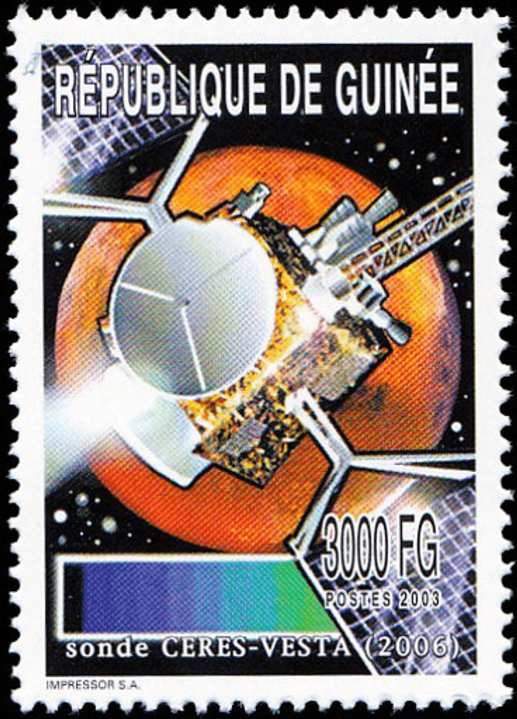 Space exploration with Probes and Vehicles without Pilot 2003