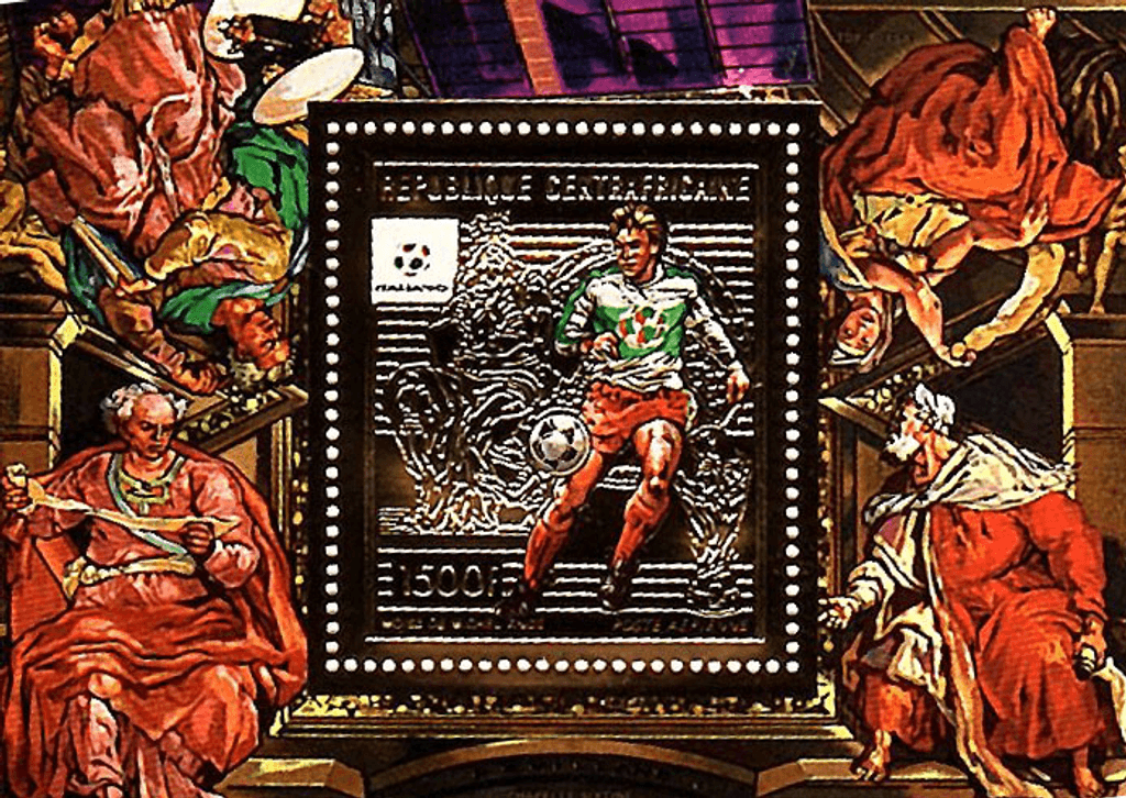 Football world championship 1990 italy GOLD