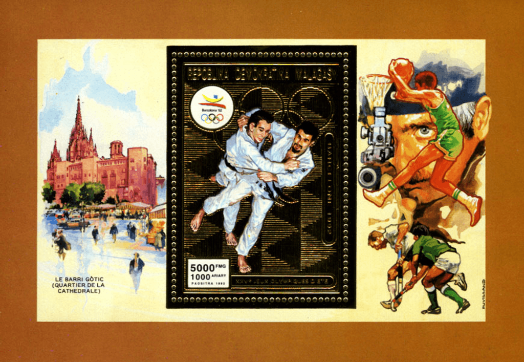 Summer Olympics in barcelona 1992 GOLD