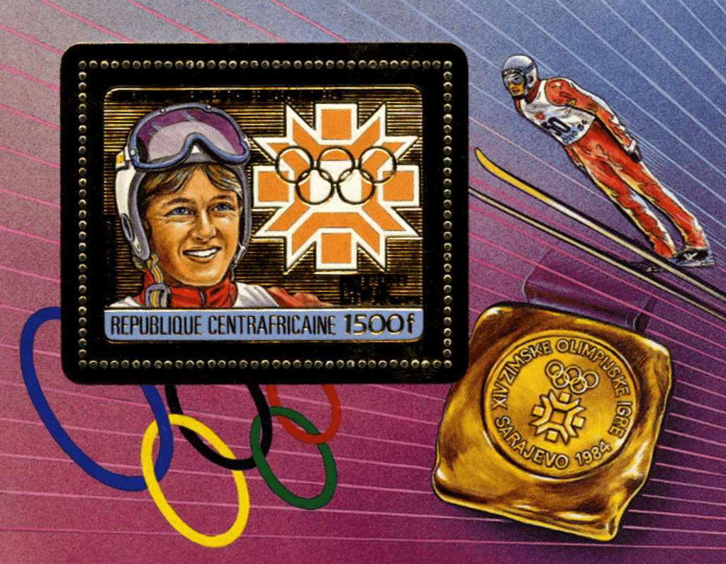 Gold Medalists from the Sarajavo Olympic Games 1984 GOLD