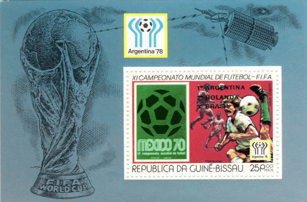 Football world championship, Argentina : Placement of final participants – SILVER 1978