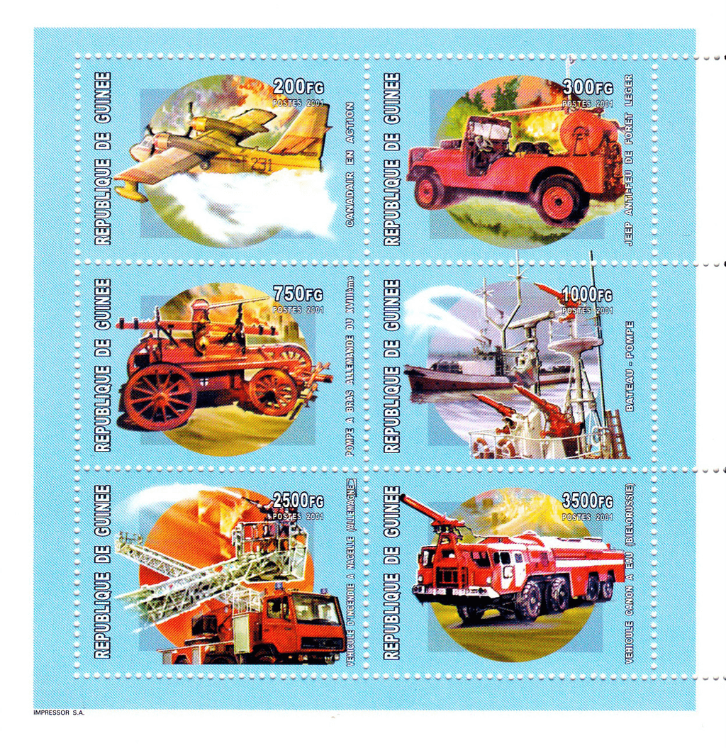 History of the fire department 2001