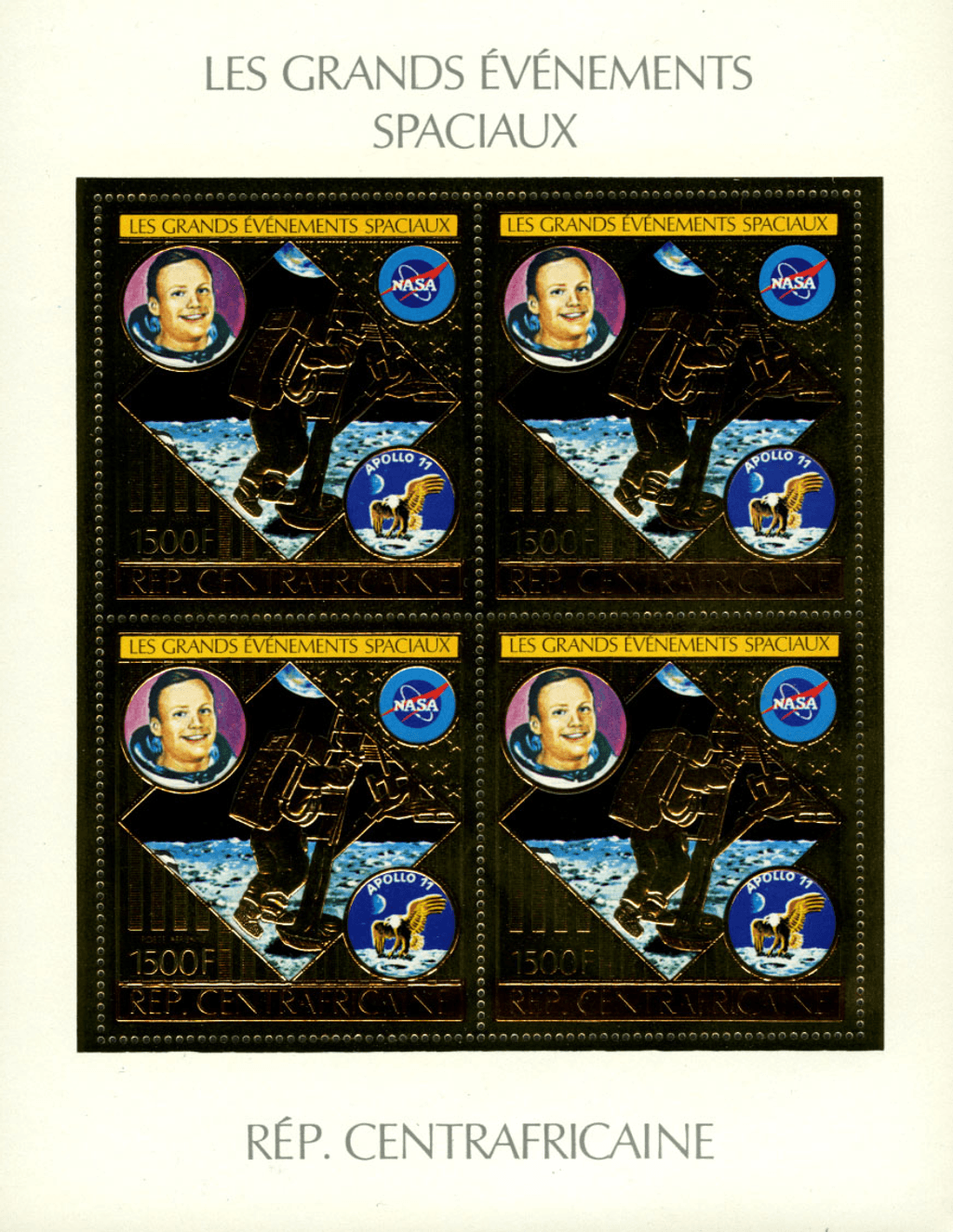 History of the Space Travel 1980 GOLD