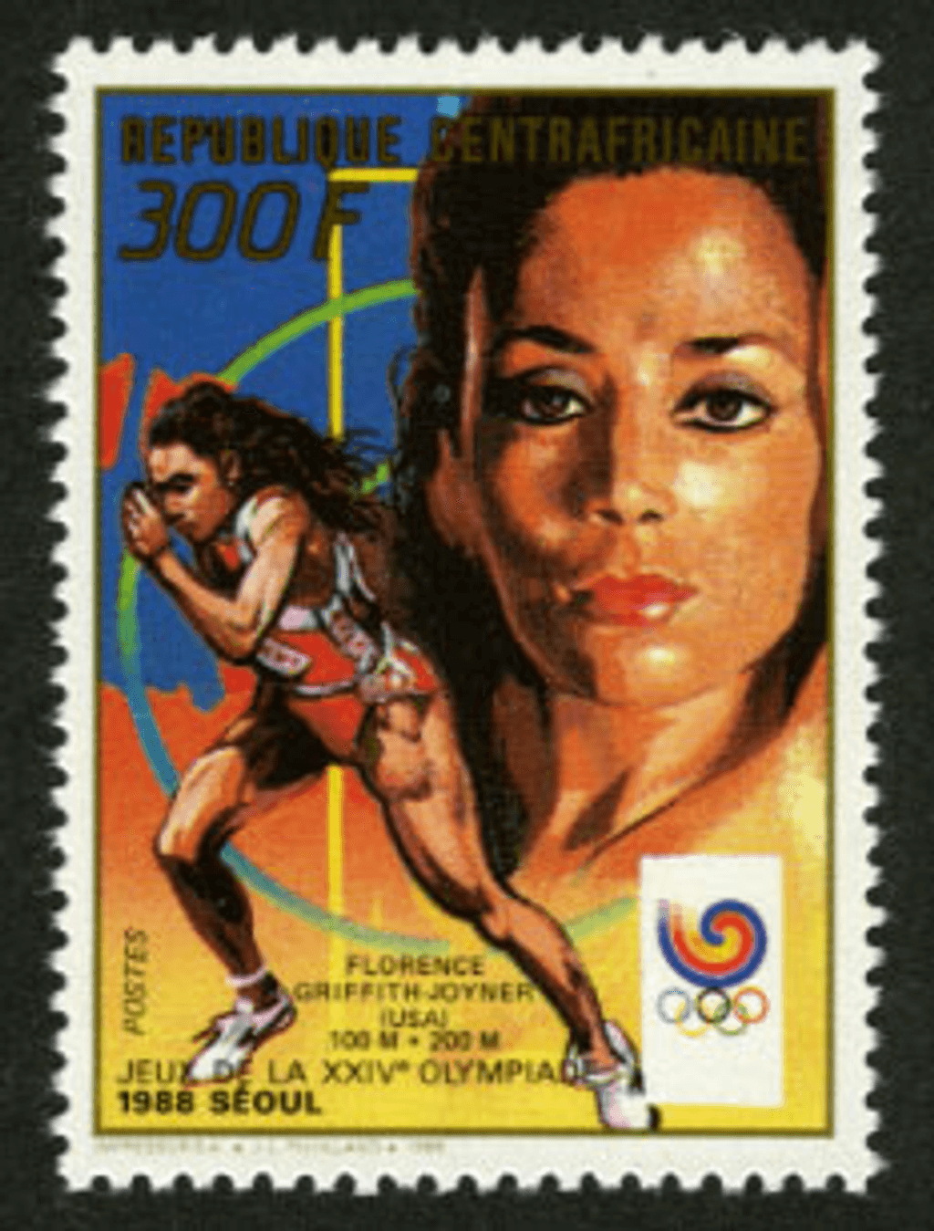 Gold Medalists in the Seoul Summer Olympics Games 1988 (Otto-Biondi-Griffith Joyner-Durand) -1989