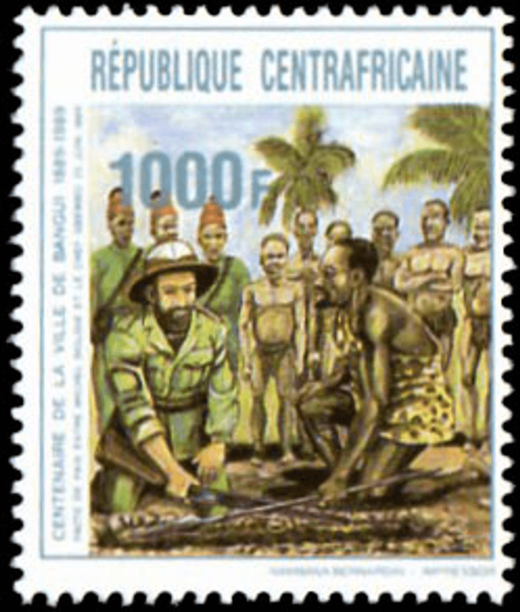 30 years of city Bangui 1989