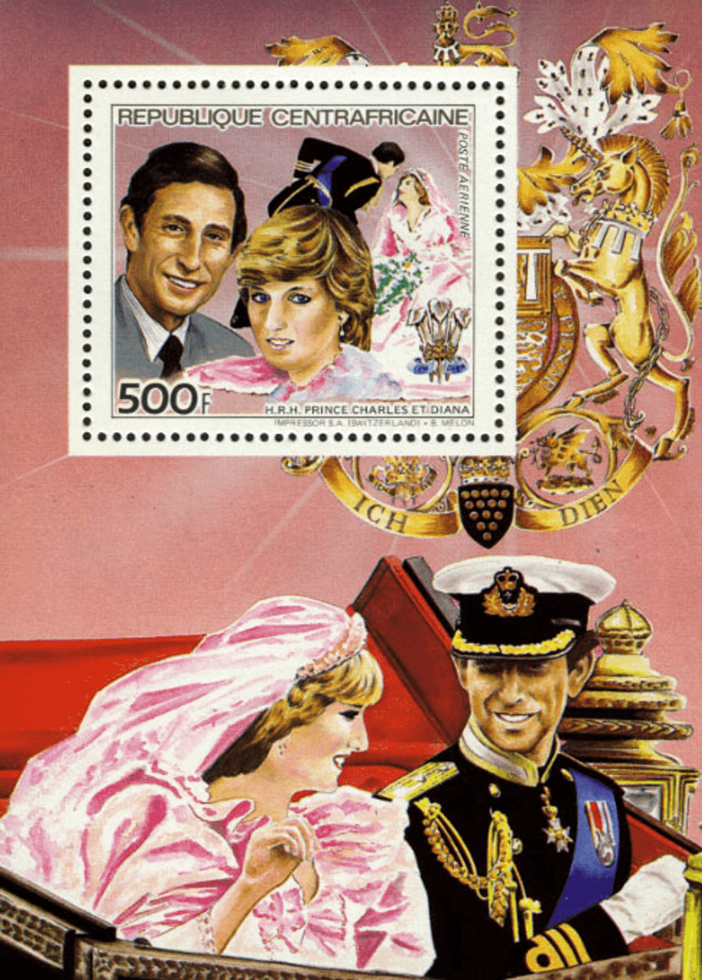 Personalities 1984 (Goethe-Dunant-Nobel-Powell-Kennedy-Prince Charles & Diana)