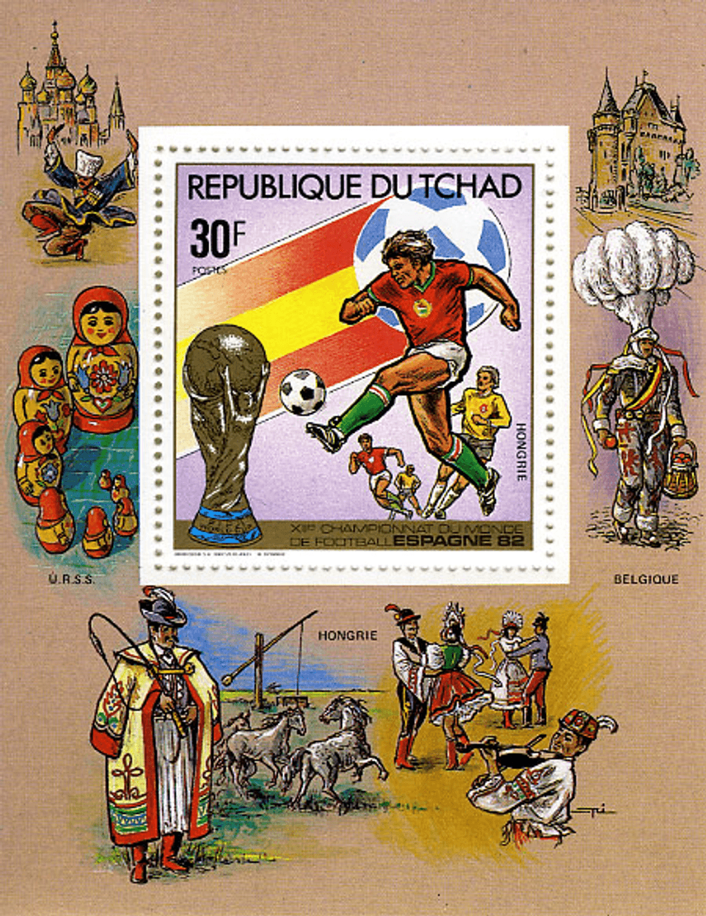 Spain Soccer Worldcup 1982