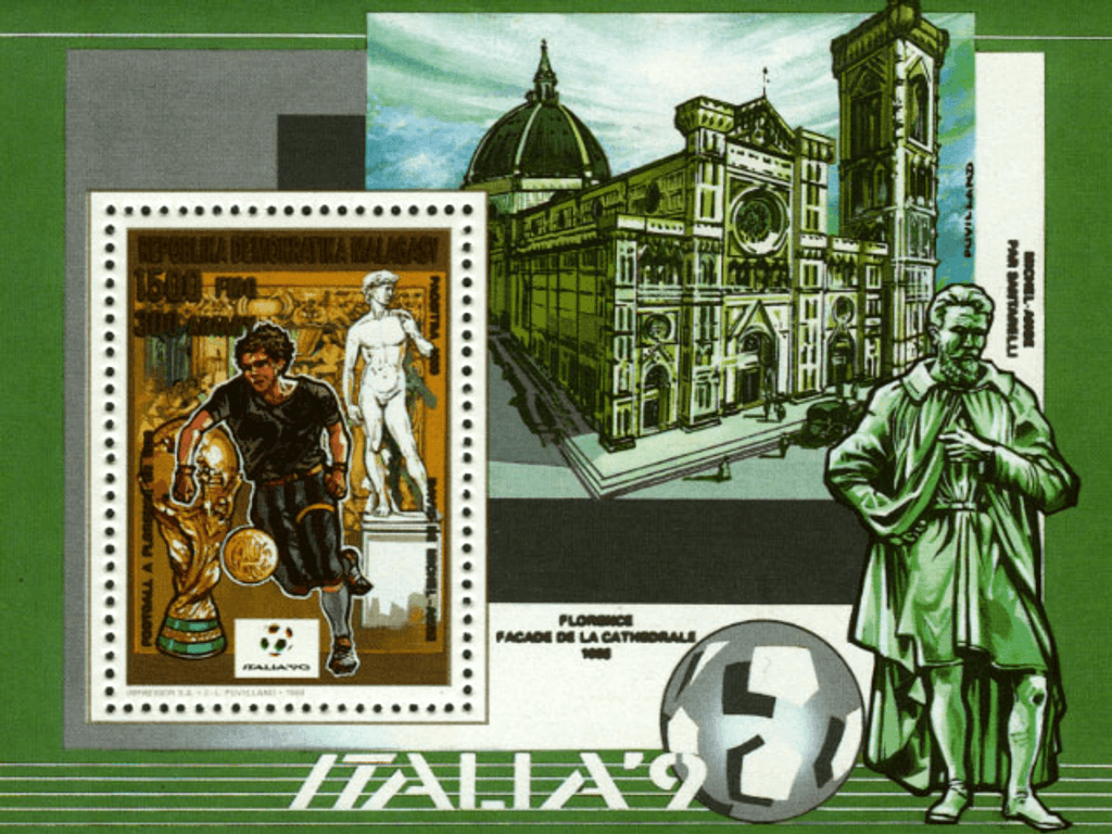 Football world cup Italy 90