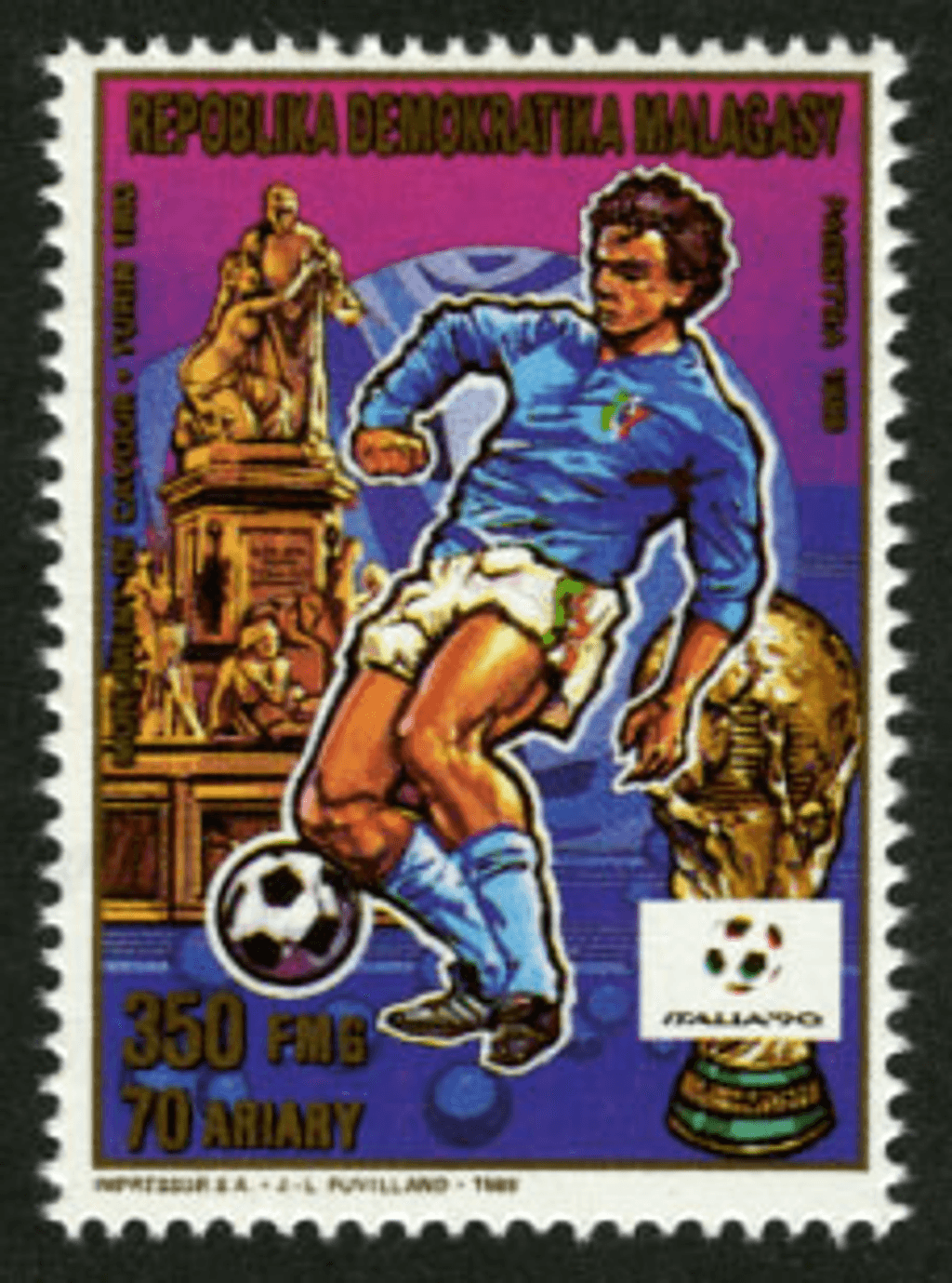 Football world cup Italy 90