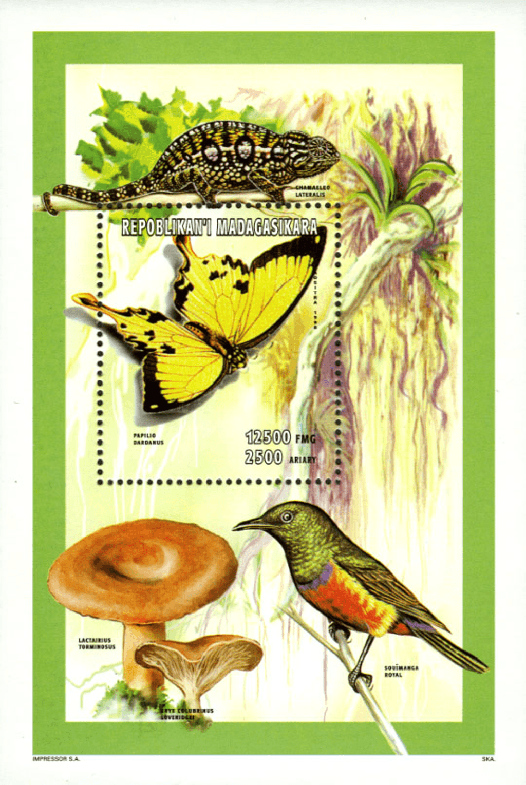 Natural: insects, mushrooms, minerals 1998