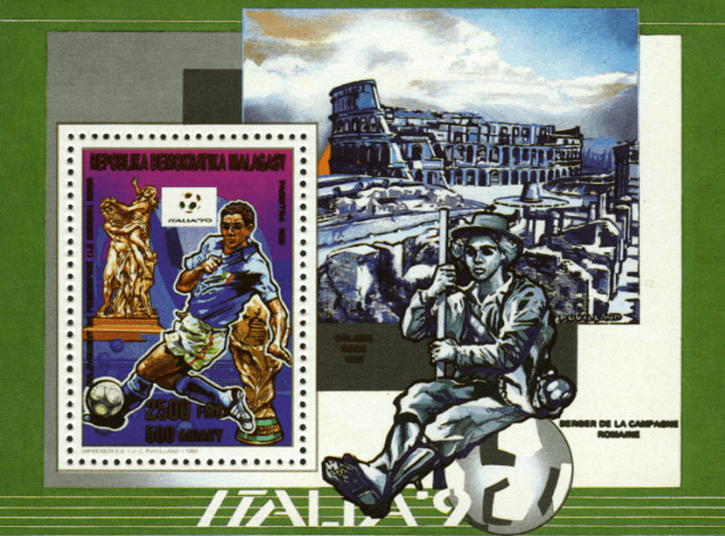 Football world cup Italy 90
