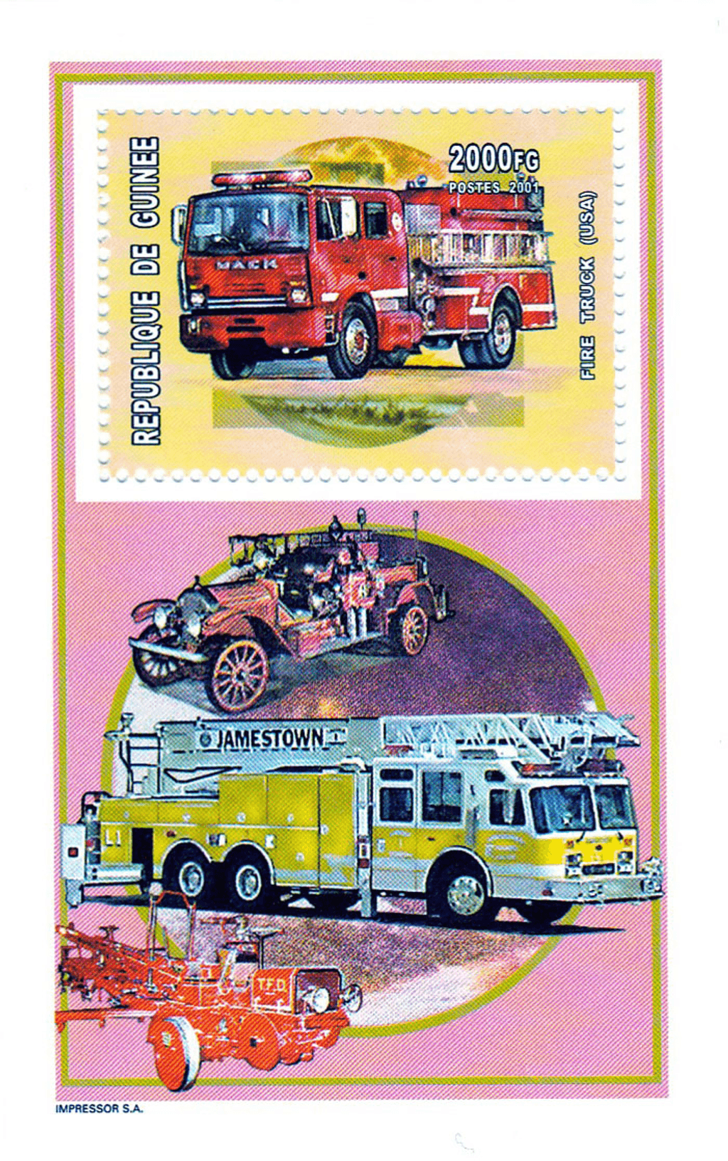 History of the fire department 2001