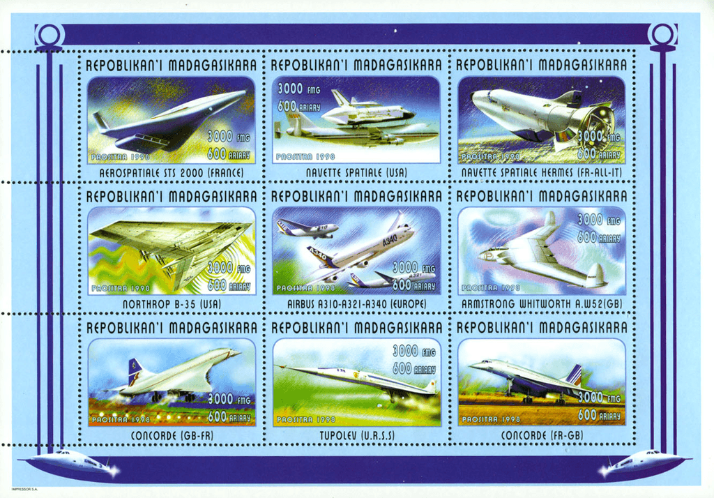 Transport: railways, cars, aircraft 1998