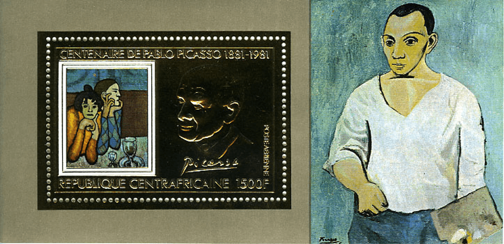 Pablo Picasso paintings GOLD