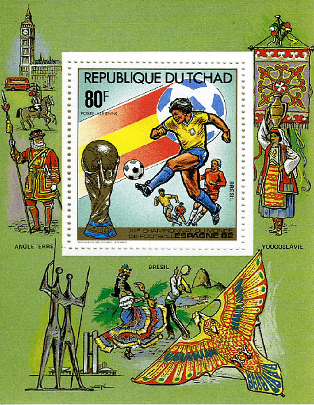 Spain Soccer Worldcup 1982