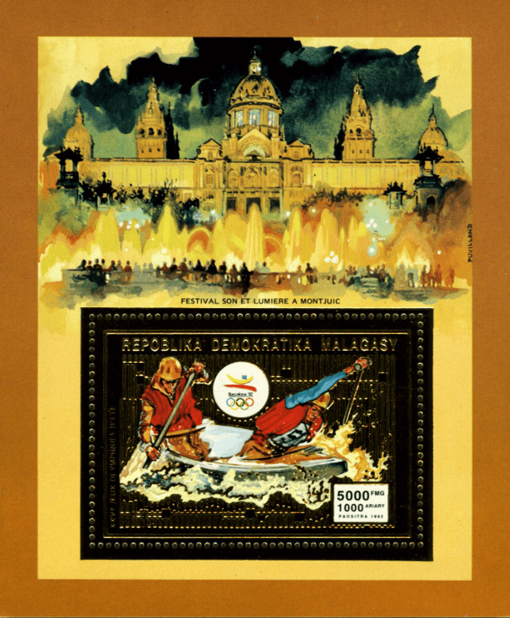 Summer Olympics in barcelona 1992 GOLD