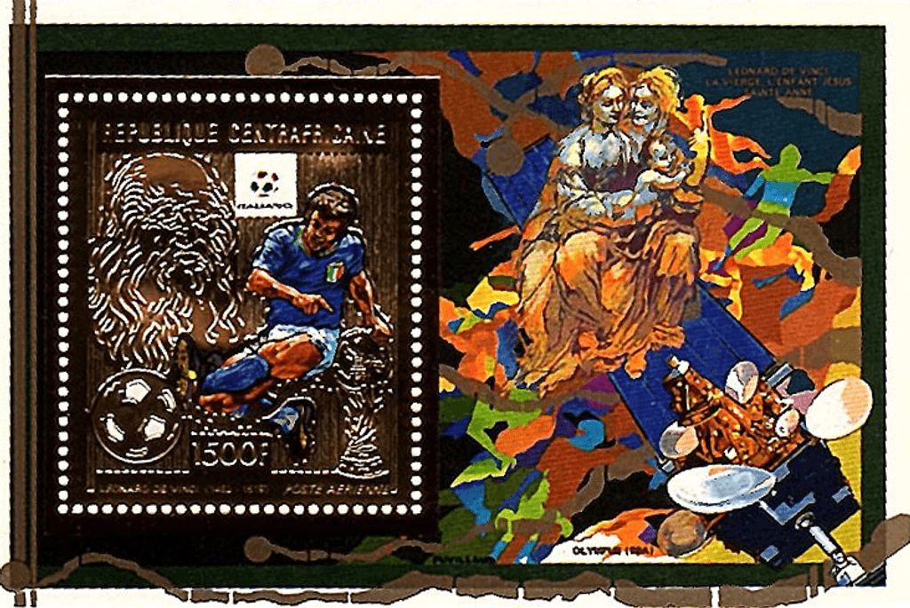 Football world championship 1990 italy GOLD