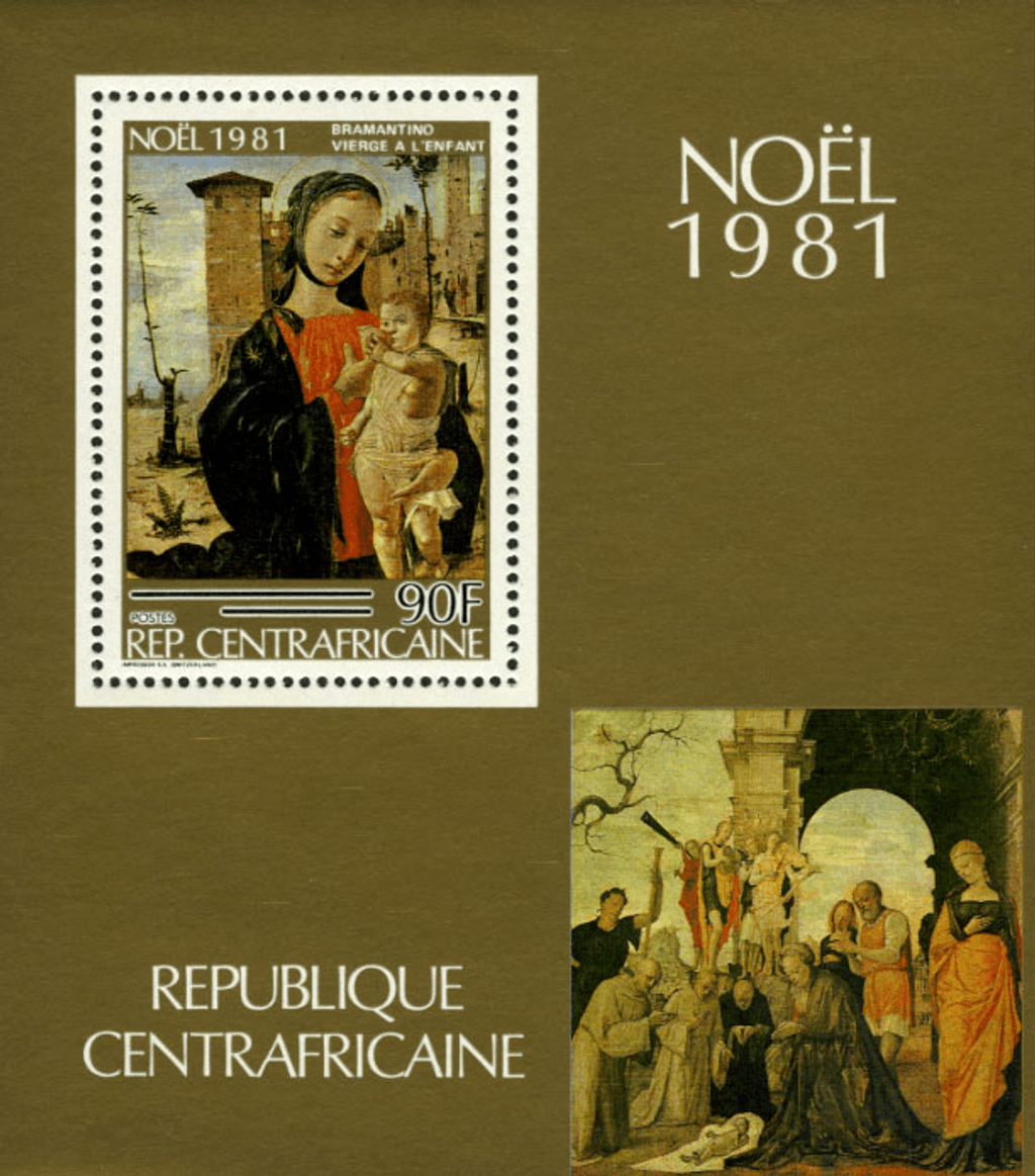 Christmas Religious Paintings 1981