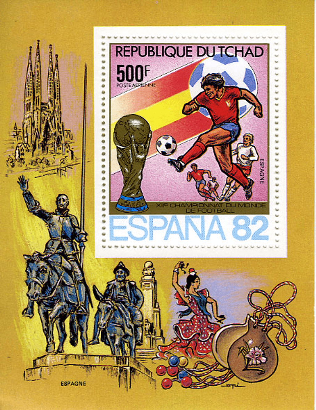 Spain Soccer Worldcup 1982
