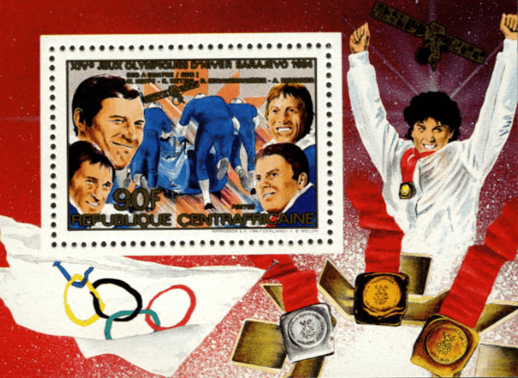 Gold Medalists from the Sarajavo Olympic Games 1984