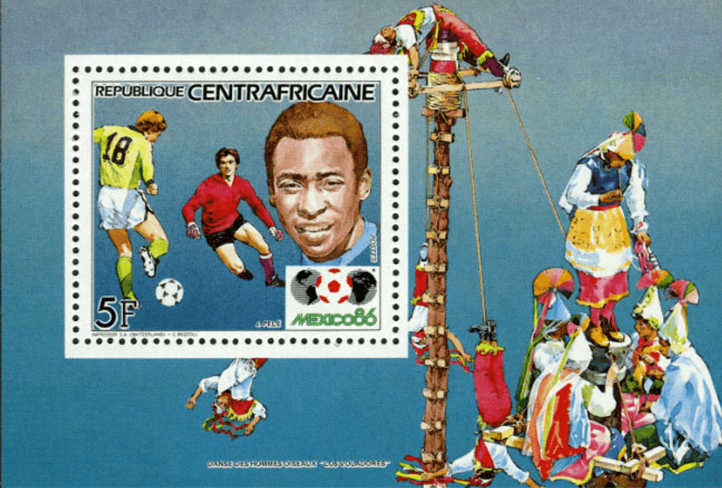 football World Cup Mexico 1986 (Pelé-Schumacher-Rossi-Keegan-Platini-Rummenigge-Maradona)  1985