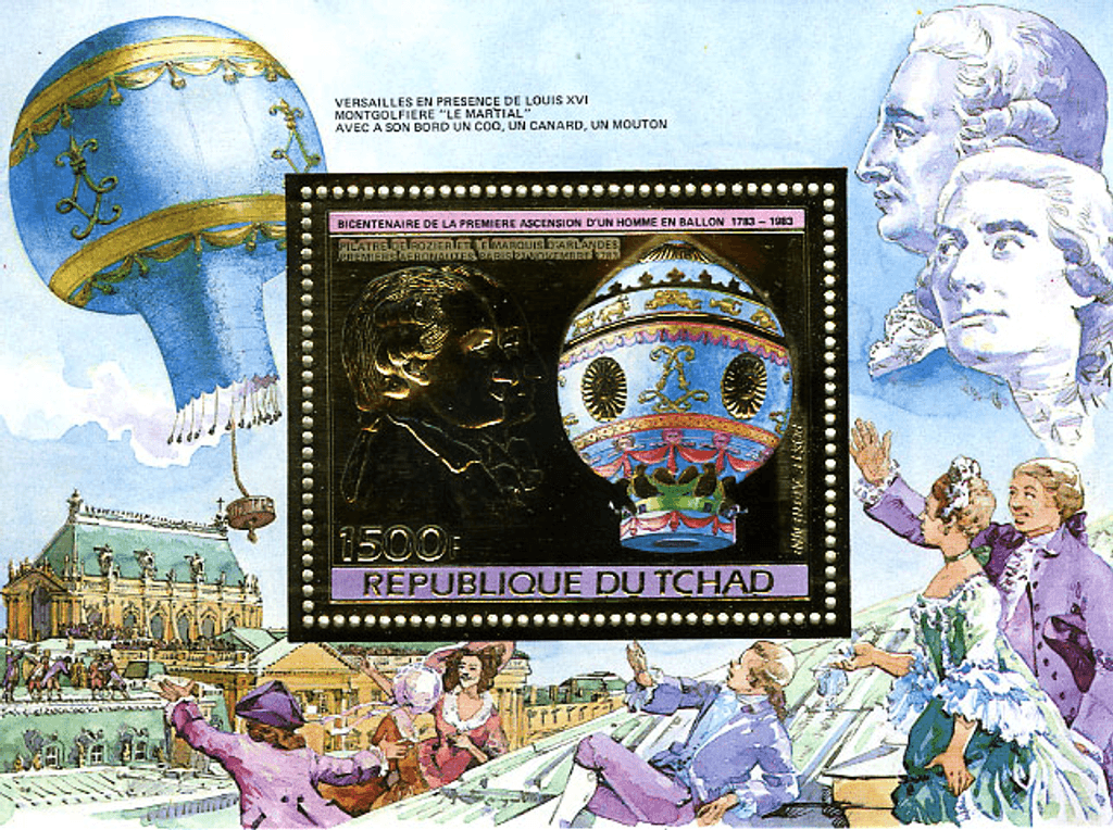 The Balloons - airships / Gold