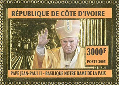 POPE JOHN PAUL II /GOLD (2005)
