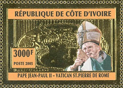 POPE JOHN PAUL II /GOLD (2005)