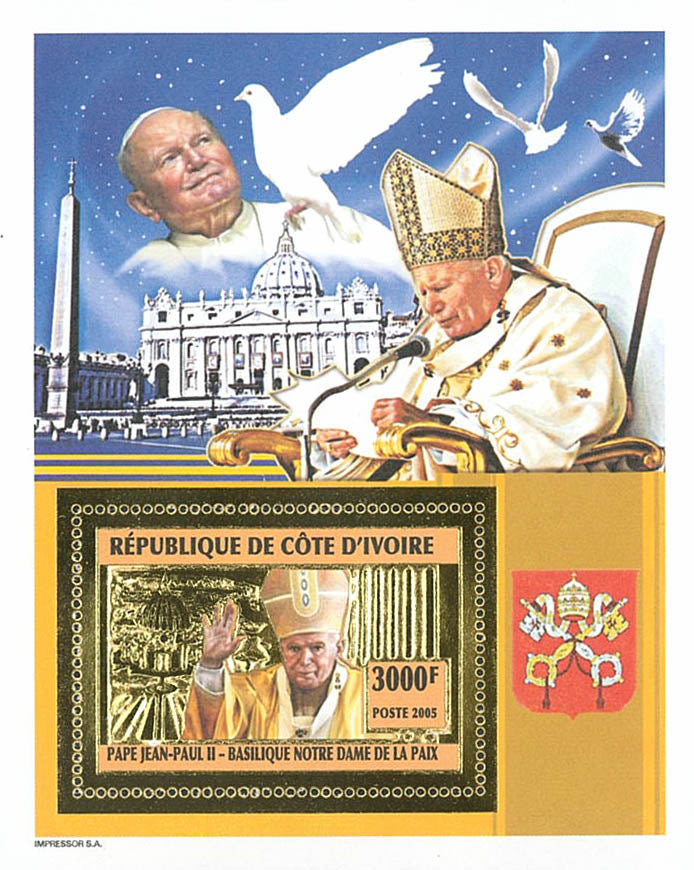 POPE JOHN PAUL II /GOLD (2005)
