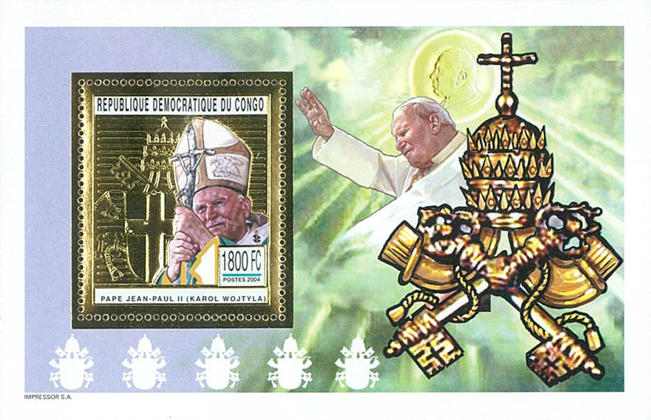 25th Anniversary of the Pontificate - Pope John Paul II (Gold Issue)