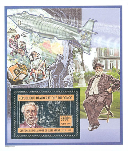 100th Anniversary of the Death of Jules Verne (Silver Issue)