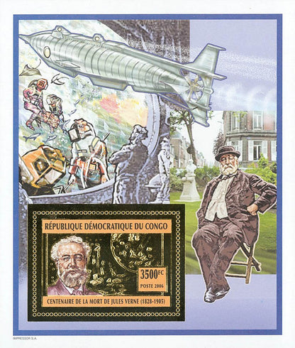 100th Anniversary of the Death of Jules Verne (Gold Issue)