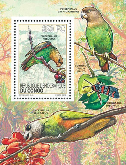 Birds / Parrots - Fauna & Flora  (2012)