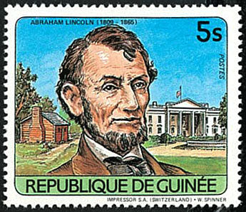 Famous characters : Lincoln/Dunant/Daimler/Blériot/P.Harris/Piccard