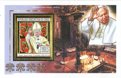 25th Anniversary of the Pontificate - Pope John Paul II (Gold Issue)