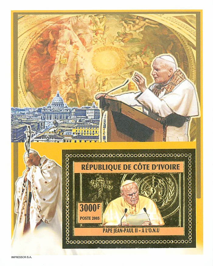 POPE JOHN PAUL II /GOLD (2005)