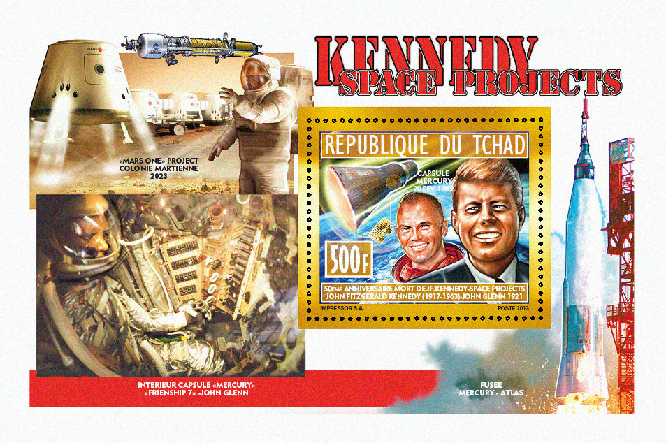 Personalities/ J.F. Kennedy space project