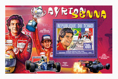 Personalities / Sport - A.Ashe & A. Senna