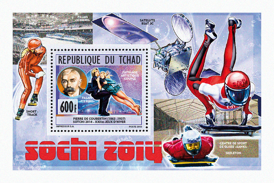 Olympic Games Winter Sotchi 2014 - Coubertin