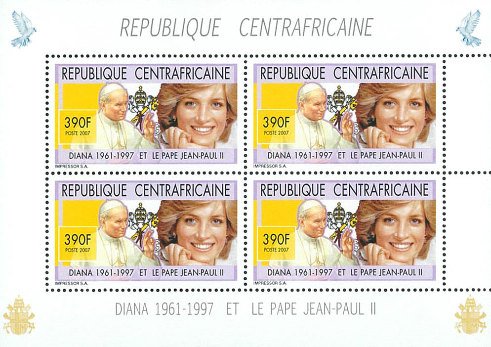 POPE JOHN PAUL II & Lady DIANA (2007)